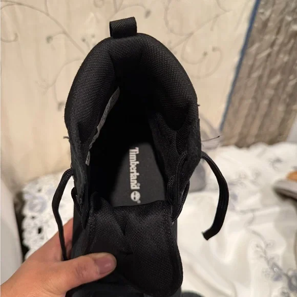 Men's Black Lace-Up Boots - Picture 10 of 11